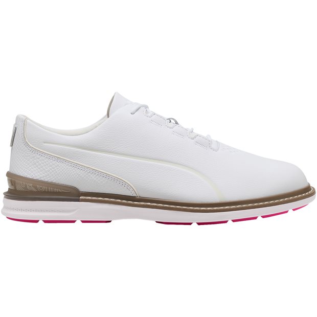 Puma Puma Avant 2.0 FS Spikeless Golf Shoes - Puma White/Whisp Of Pink/Totally Taupe - Size: 10.5 M