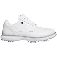 View Adidas MC70 Spiked Golf Shoe White/Silver Metallic/Halo Silver