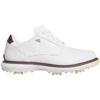 View Adidas MC70 Spiked Golf Shoe White/Matte Silver/Brown
