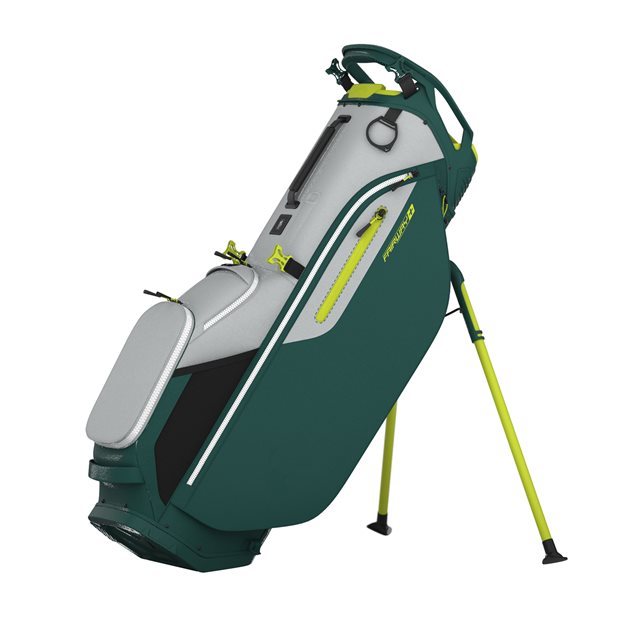 Callaway Fairway + 2025 No Logo Stand Bag - Silver Forest Fluorescent Yellow