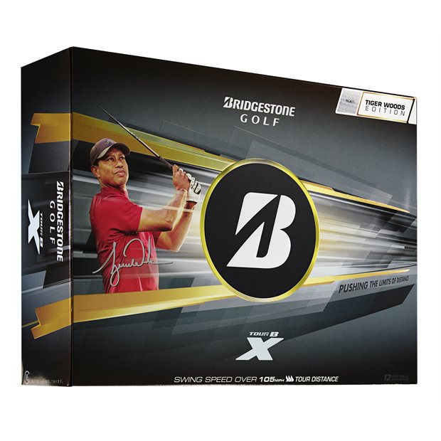 Bridgestone Tour B X TW Tour Golf Balls - White