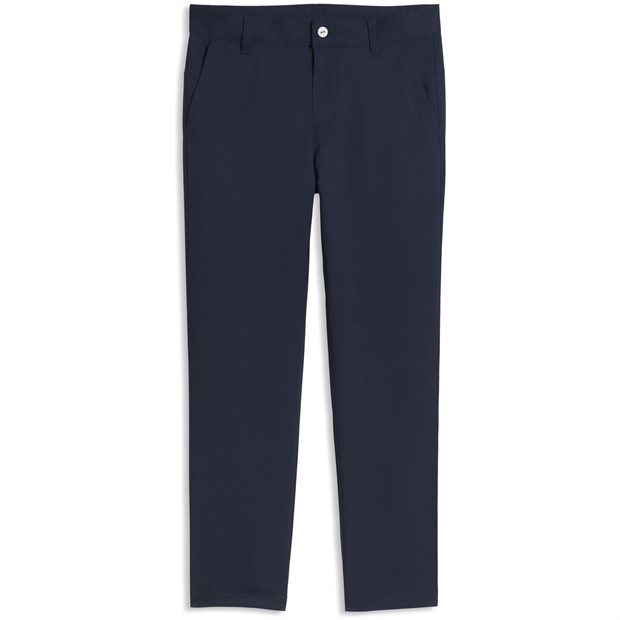 Puma Boys Golf Junior Flat Front Pants - Deep Navy - Size: M