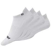 View FootJoy ProDry Lightweight Roll Tab Socks White