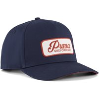View Puma Jupiter Golf Hat Deep Navy/Candy Apple