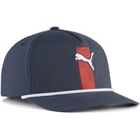 View Puma Block Rope Golf Hat Deep Navy