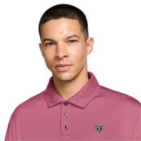 View Nike Dri-FIT Par Shirt Peony/White