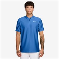 View Nike Dri-FIT Velocity Blade Shirt Pacific Blue/White