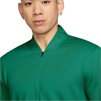 View Nike Therma-FIT Velocity 1/2 Zip Outerwear Malachite/White