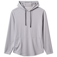 View TravisMathew Fibercloud Hoodie Outerwear Light Gray