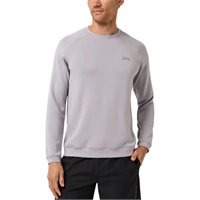 View TravisMathew Fibercloud Crew Outerwear Light Grey