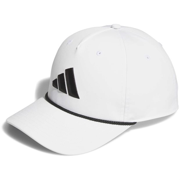 Adidas Tour 5-Panel Hat - White/Black