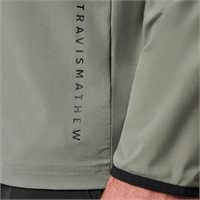 View TravisMathew Hero Hour Tech Outerwear Dark Olive