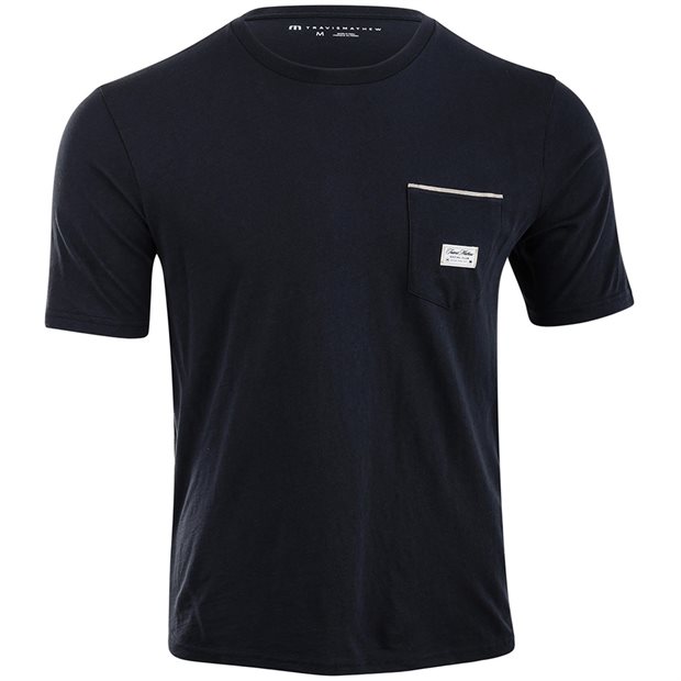 TravisMathew Social Club T-Shirt - Black - Size: M
