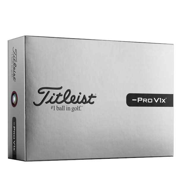Titleist Pro V1x Left Dash Distance Golf Balls - White