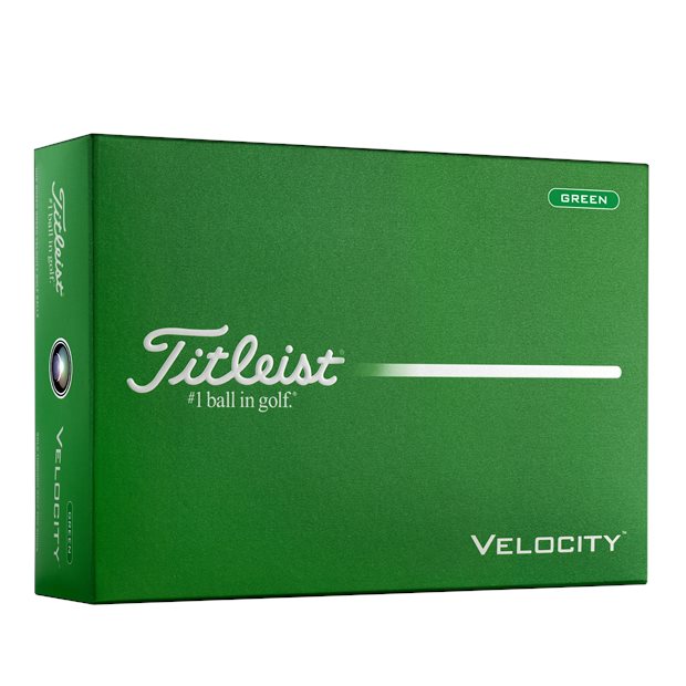 Titleist Velocity Distance Golf Balls - Green