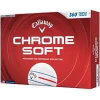 Callaway Chrome Soft 360 Triple Track Golf Ball
