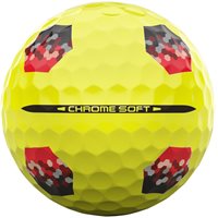 View Callaway Chrome Soft TruTrack Golf Ball Yellow