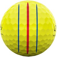 View Callaway Chrome Tour Triple Track Golf Ball Yellow
