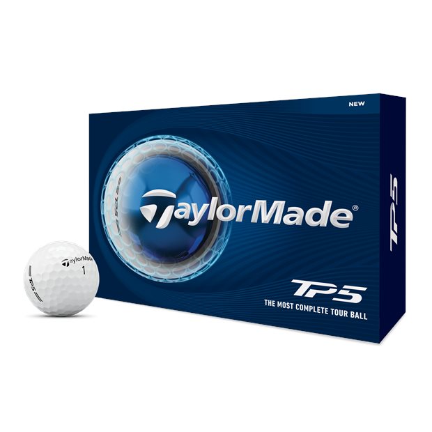 TaylorMade TP5 Tour Golf Balls - White
