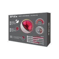 View TaylorMade TP5x Golf Ball White