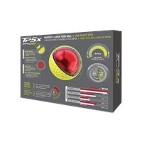 View TaylorMade TP5x Golf Ball Yellow
