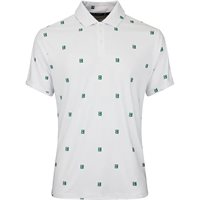 View Nike Dri-Fit Par 5 Shirt White/Malachite