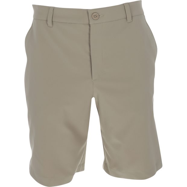 Nike Dri-Fit Velocity 9 Inch Flat Front Shorts - Limestone/Black - Size: 32w