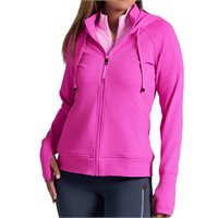 View IBKUL Popcorn Stitch Outerwear Hot Pink