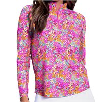 View IBKUL Allana Print Outerwear Hot Pink Multi