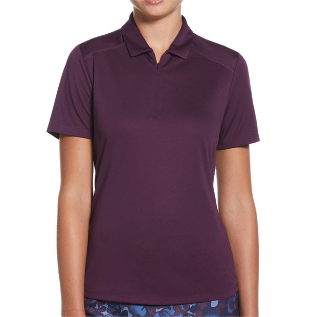 Ben Hogan Vent Ladies Polo Shirt - Deep Purple - Size: XS