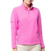 View IBKUL Popcorn Stitch Shirt Hot Pink