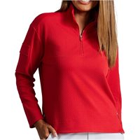 View IBKUL Popcorn Stitch Shirt Red