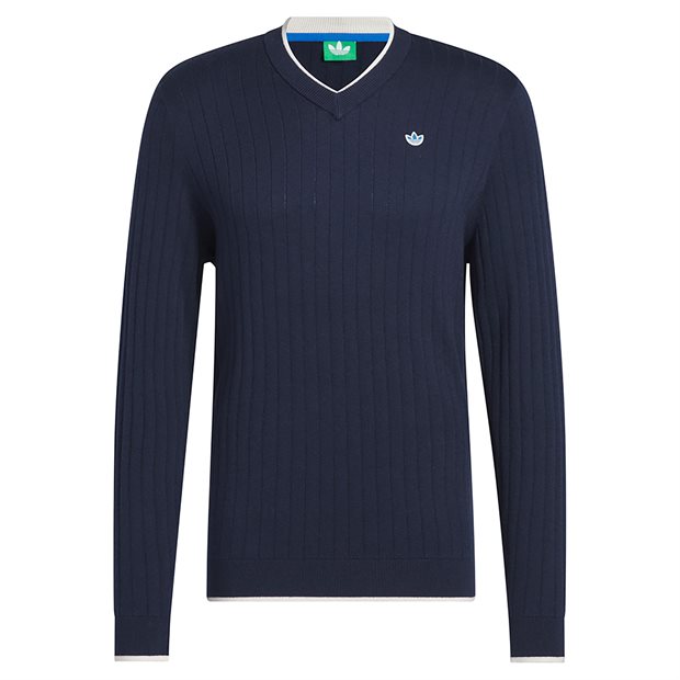 Adidas Cashmere Crew Sweater - Night Indigo - Size: L