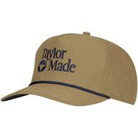 View TaylorMade A-Frame Legacy Golf Hat Light Brown