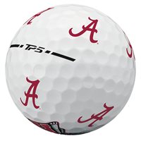 View TaylorMade TP5 Pix NCAA Golf Ball Alabama Crimson Tide 