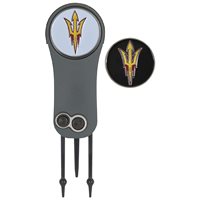 View Team Effort NCAA CVX Repair Tool Ball Marker Arizona State Sun Devils