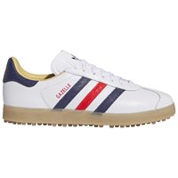 View adidas Gazelle Spikeless FTWR White/Dark Blue/Red