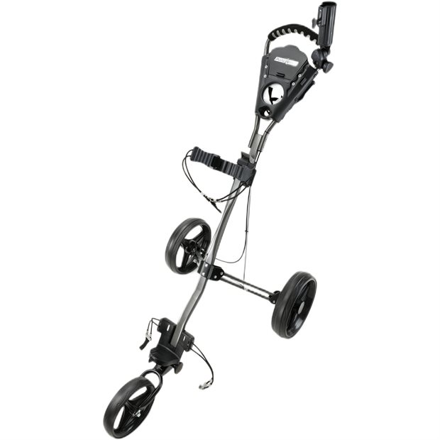 Pure Golf Trailblazer III Pull Cart - Metallic Gray