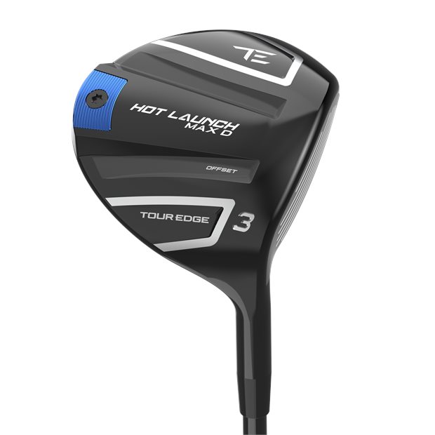Tour Edge Hot Launch Max D 11 Wood Golf Club - 27° Loft - Senior Flex - Graphite Shaft