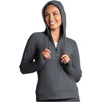 IBKUL Solid Popcorn Stitch Hoodie Outerwear