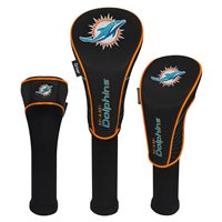 View Team Effort NFL Set Headcover Miami Dolphins