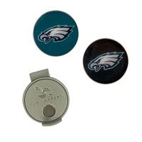 View Team Effort NFL Hat Clip and Ball Marker Set Ball Marker Philadelphia Eagles