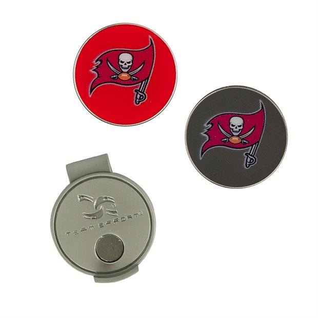 Team Effort NFL Hat Clip and Ball Marker Set - Tampa Bay Buccaneers