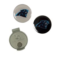 View Team Effort NFL Hat Clip and Ball Marker Set Ball Marker Carolina Panthers