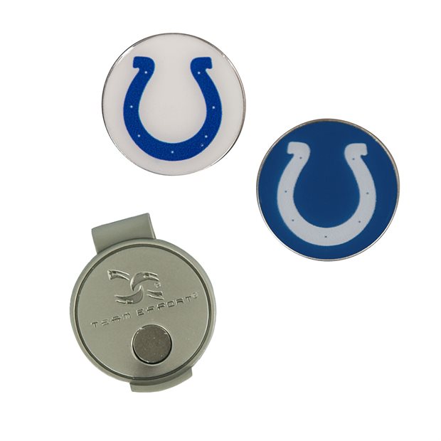 Team Effort NFL Hat Clip and Ball Marker Set - Indianapolis Colts