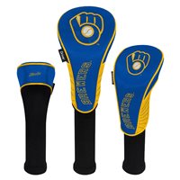 View Team Effort MLB Set Headcover Milwaukee Brewers