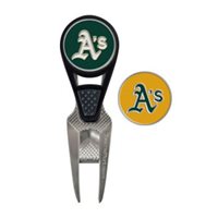 View Team Effort MLB CVX Repair Tool Ball Marker Oakland Athletics