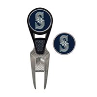 View Team Effort MLB CVX Repair Tool Ball Marker Seattle Mariners