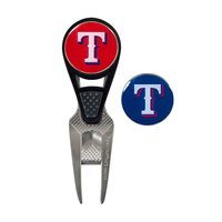View Team Effort MLB CVX Repair Tool Ball Marker Texas Rangers