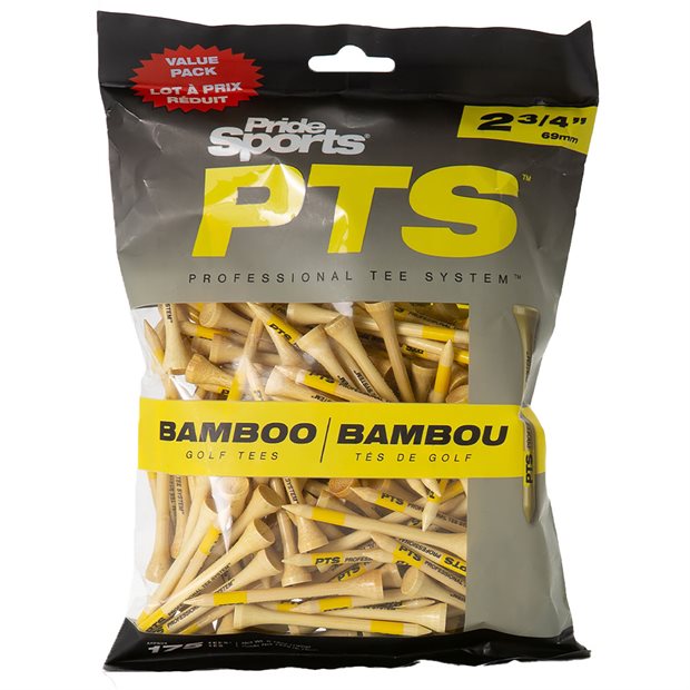 Pride PTS Bamboo Golf Tees - Bamboo